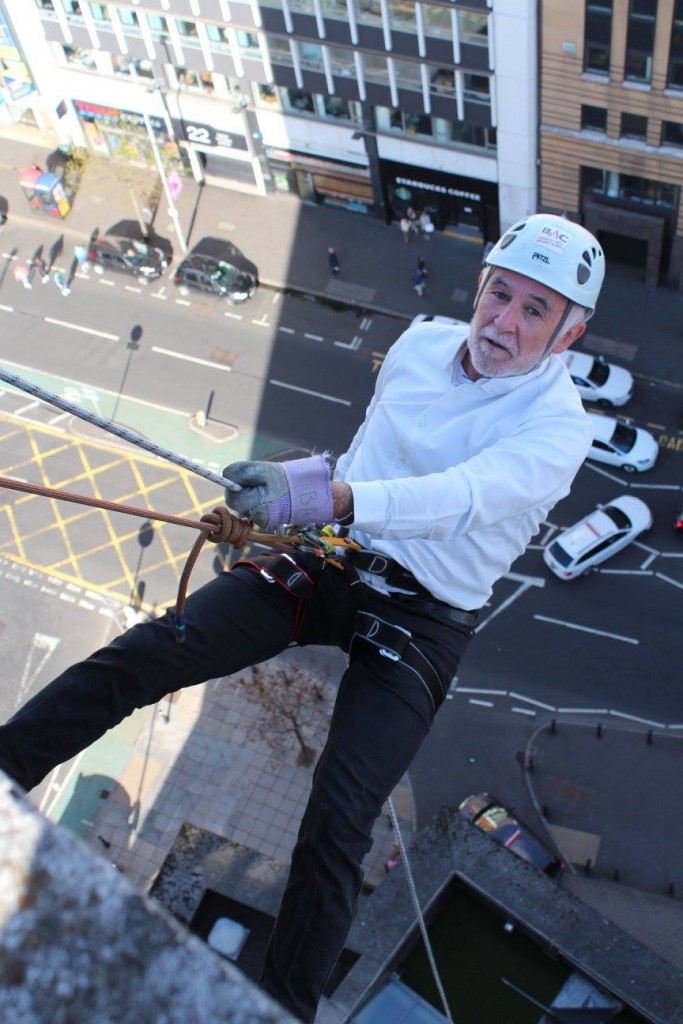 Fancy abseiling down a Belfast landmark one weekend, while studying English here?